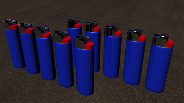 lighter 3Dモデル .c4d .max .obj .3ds .fbx .stl .blend