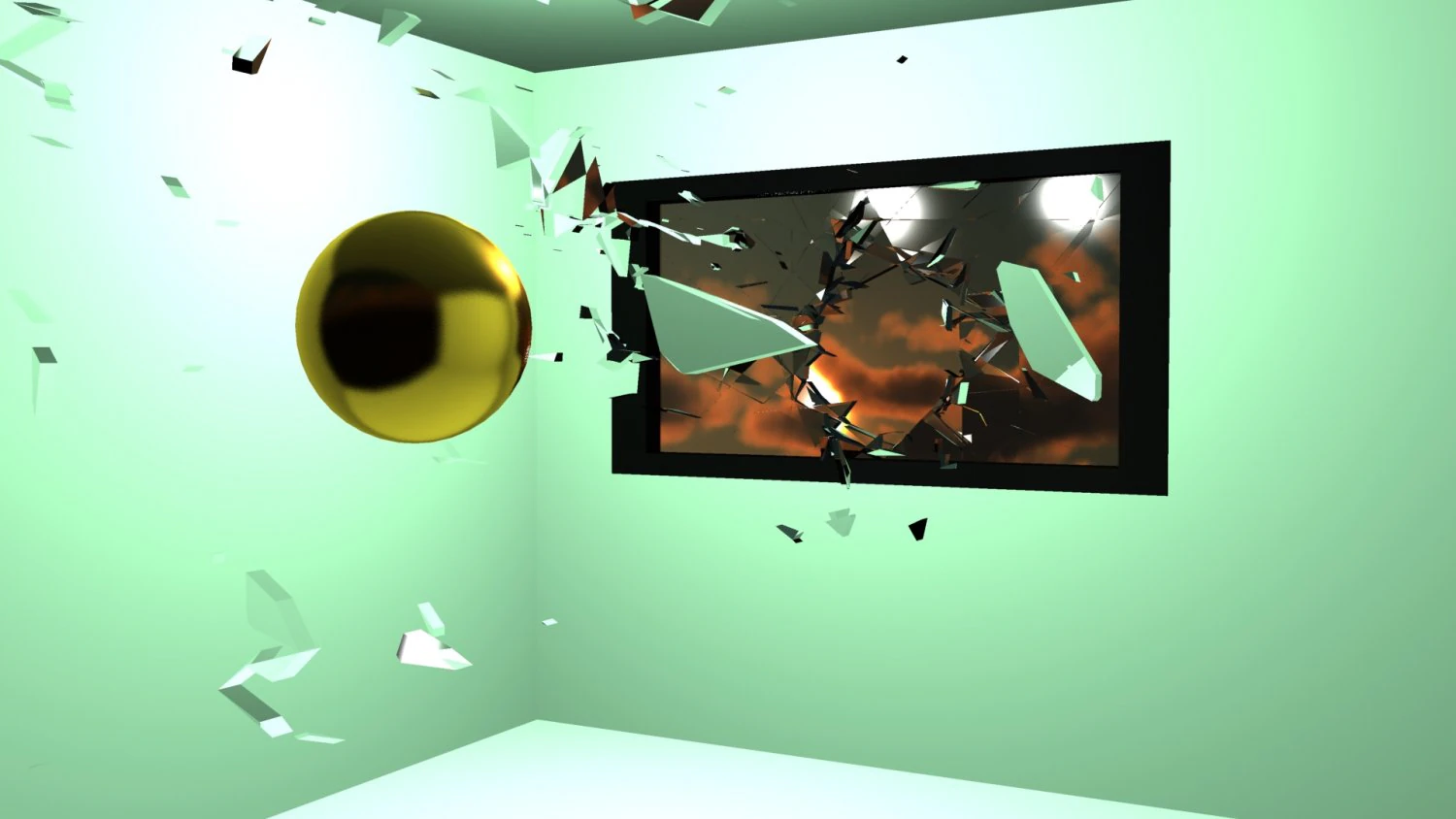 broken glass 3D Model .c4d .max .obj .3ds .fbx .stl .blend 