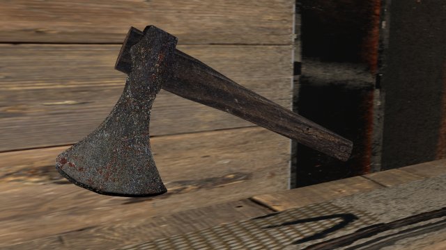 maoldaxe 3D Model .c4d .max .obj .3ds .fbx .stl .blend 