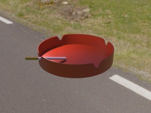 cegaretplate Modèle 3D
