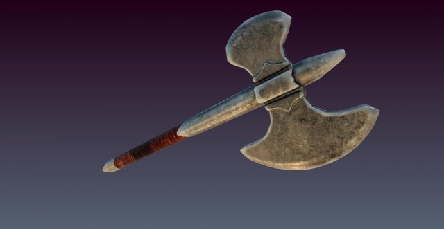 maoldaxe2 3D 모델 .c4d .max .obj .3ds .fbx .stl .blend 