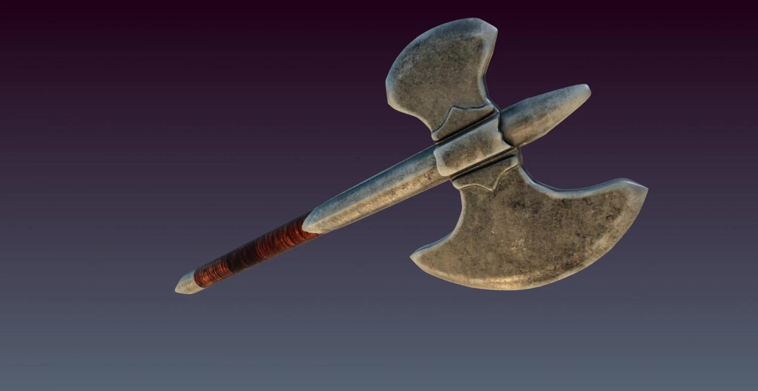 maoldaxe2 3D Model .c4d .max .obj .3ds .fbx .stl .blend 