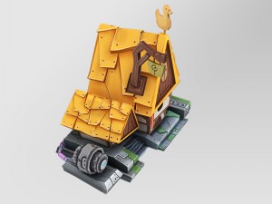 fantasy cartoon house 3D Модель