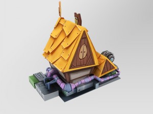 fantasy cartoon house 3D Модель