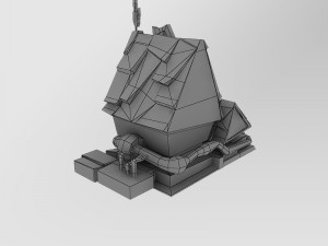 fantasy cartoon house 3D Модель