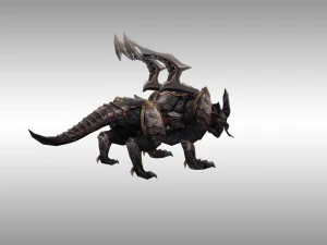 персонаж гри містичного звіра 3D Модель