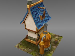 fantasy house 2 3Dモデル