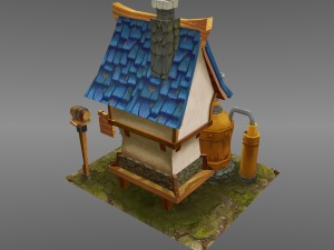 fantasy house 2 3Dモデル