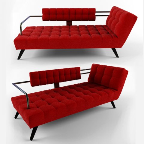 couch 3D Модель .c4d .max .obj .3ds .fbx .stl .blend 