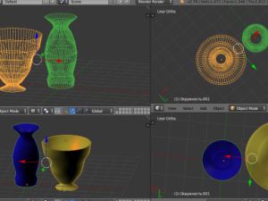 vases for the kitchen vase for flowers candy 3D Model