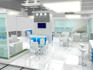 design de exposi&ccedil;&atilde;o adacal Modelo 3D