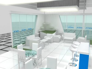 adacal exhibition design 3D Model