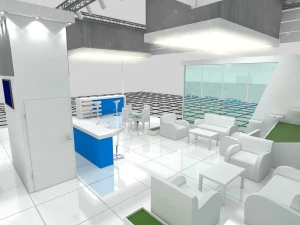 adacal exhibition design 3D Model