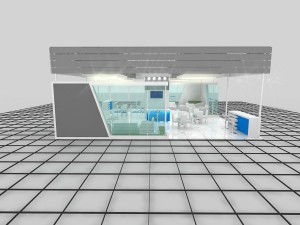 adacal exhibition design 3D Model