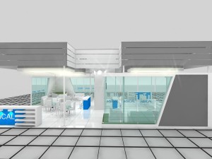 adacal exhibition design 3D Model