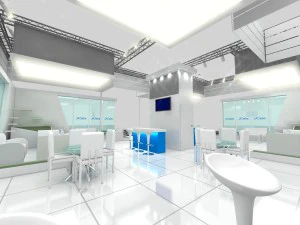 adacal exhibition design 3D Model