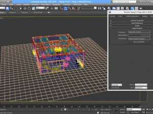 adacal exhibition design 3D Model
