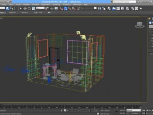 adm exhibition stand design 3D Model