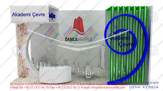 akedemi evre Modelo 3D .c4d .max .obj .3ds .fbx .stl .blend 
