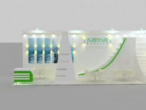 alesta exhibition design 3D Model