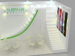 alesta exhibition design 3D Model