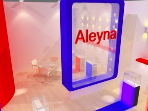 aleyna exhibition design 3D Model