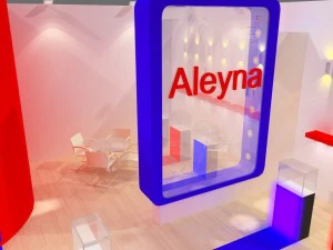 aleyna exhibition design 3D Model