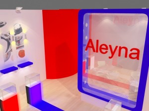 aleyna exhibition design 3D Model