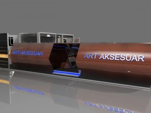 arte abstracto Modelo 3D