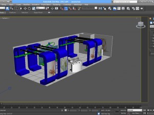 ascan exhibition stand design 3Dモデル