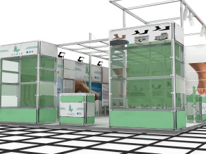 asmer exhibition stand design 3D Model