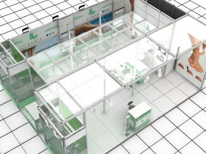 asmer exhibition stand design 3D Model