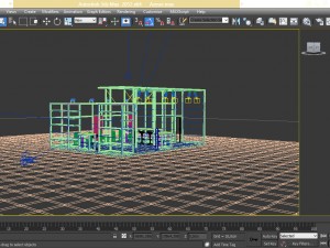 asmer exhibition stand design 3D Model