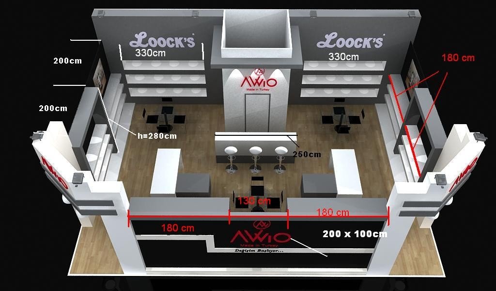 avvio baby exhibition stand design 3d model in exhibit 3dexport