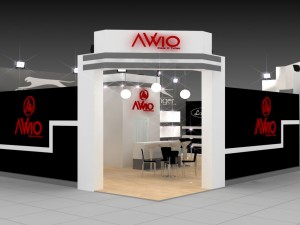 avvio baby exhibition stand design Modelo 3D