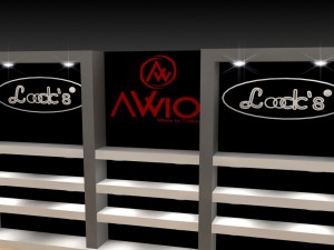 avvio baby exhibition stand design Modelo 3D