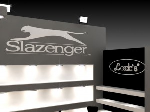 avvio baby exhibition stand design Modelo 3D