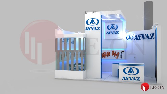 ayvaz exhibition design 3 3Dモデル .c4d .max .obj .3ds .fbx .stl .blend 
