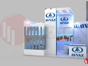 ayvaz exhibition design 3 3Dモデル