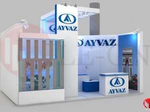 ayvaz exhibition design 3 3Dモデル