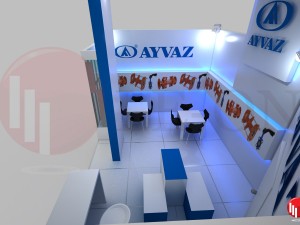 ayvaz exhibition design 3 3Dモデル