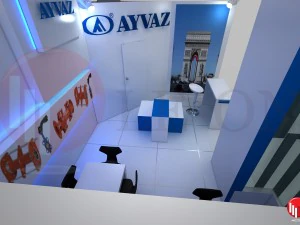 ayvaz exhibition design 3 3D Model