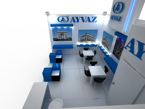 ayvaz exhibition stand design 2 3D 模型