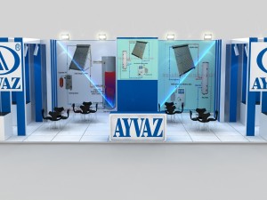 ayvaz exihivition design Modelo 3D