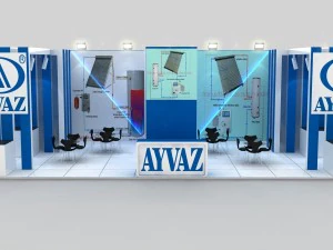 design de exposi&ccedil;&atilde;o ayvaz Modelo 3D