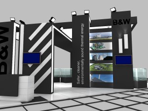 bm exhibition stand design 3Dモデル