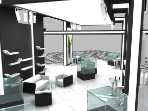 bm exhibition stand design 3D Model