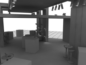 bm exhibition stand design 3Dモデル