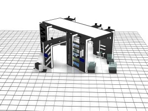 bm exhibition stand design 3Dモデル
