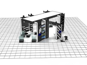 bm exhibition stand design 3Dモデル
